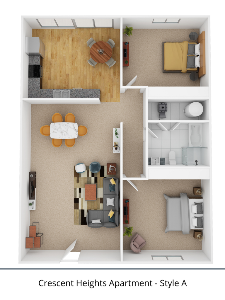 Crescent Heights Apartment Style A